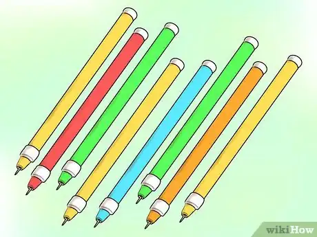 Image titled Make a Pen Holder Using Old Pens Step 3