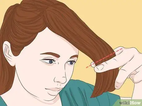 Image titled Cut Your Own Bangs Step 13