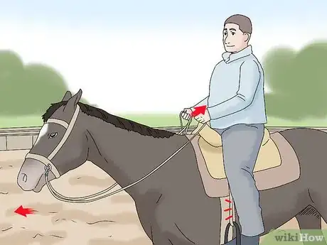 Image titled Ride a Horse at Walk, Trot, and Canter Step 8