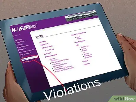 Image titled Dispute an E‐ZPass Violation in New Jersey Step 2