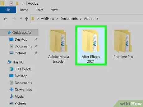 Image titled Install After Effects Presets Step 2