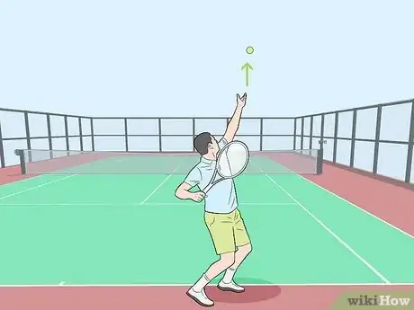 Image titled Hit a Slice Serve in Tennis Step 3