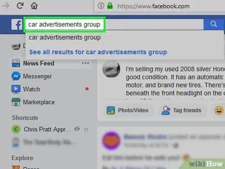 Image titled Advertise Cars on Facebook Step 9