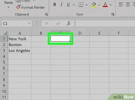 Image titled Create a Drop Down List in Excel Step 2