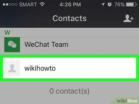 Image titled Know if Someone Blocked You on WeChat Step 3