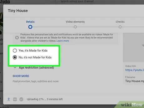 Image titled Upload an HD Video to YouTube Step 25