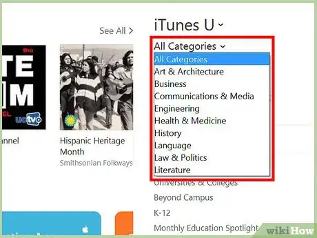 Image titled Take a Free Course with iTunes U Step 3