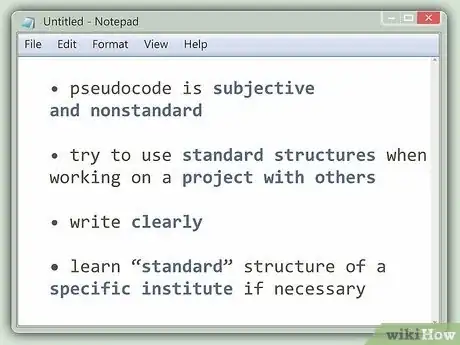 Image titled Write Pseudocode Step 3