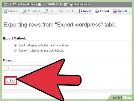Image titled Export and Import a Wordpress Blog Step 9