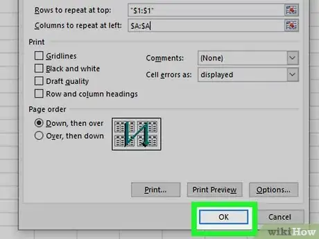 Image titled Print Frozen Panes on Every Page in Excel Step 6