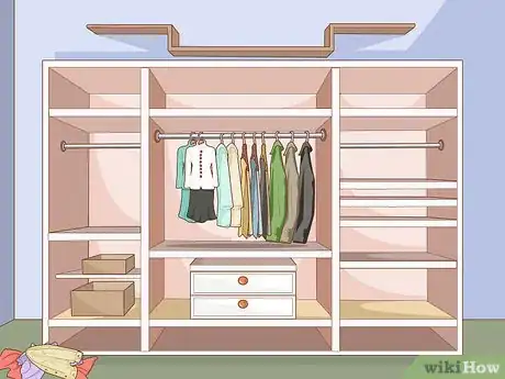 Image titled Organize a Walk in Closet Step 11