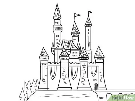 Image titled Draw a Castle Step 22