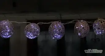 Make a Twine Ball Light Garland