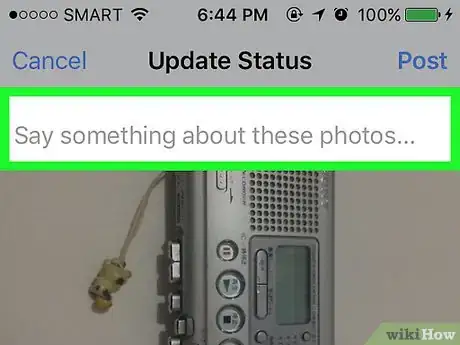 Image titled Upload Photos to Facebook Using the Facebook for iPhone Application Step 23