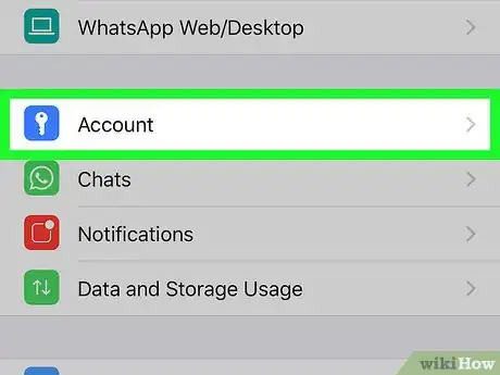 Image titled Block Contacts on WhatsApp Step 3