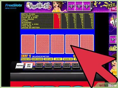 Image titled Play Video Poker Step 2