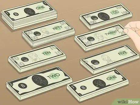 Image titled Count Money Fast Step 1
