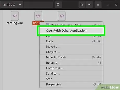 Image titled Run an XML File on Linux Step 5