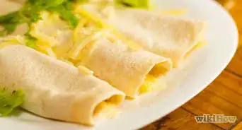 Make a Tortilla Cheese Roll Up