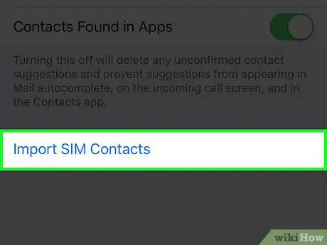 Image titled Import SIM Contacts on an iPhone Step 5