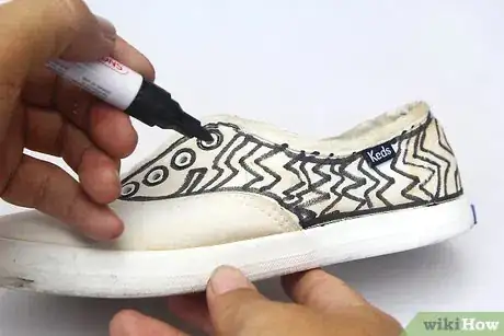 Image titled Decorate Canvas Shoes With Markers Step 9