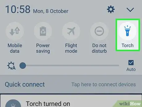 Image titled Use the Samsung Galaxy Flashlight Step 10