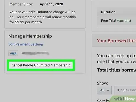 Image titled Cancel a Kindle Unlimited Subscription Step 13