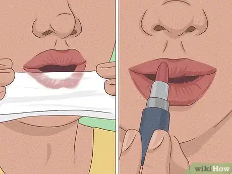 Image titled Apply Lipstick Without Liner Step 12