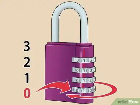 Image titled Open a Padlock Step 8