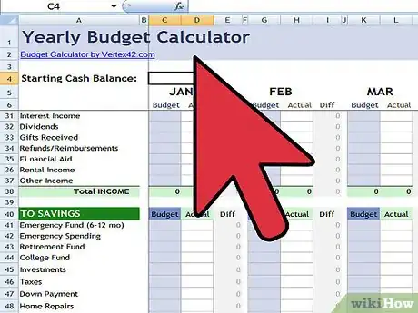 Image titled Create an Excel Financial Calculator Step 4
