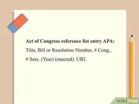 Image titled Cite an Act of Congress in APA Step 1