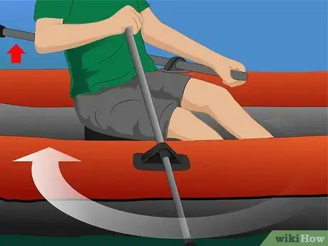 Image titled Row an Inflatable Boat Step 11