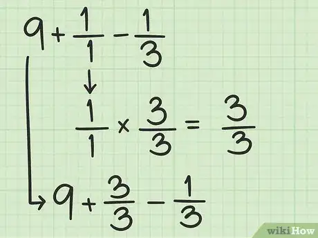 Image titled Subtract Fractions from Whole Numbers Step 9