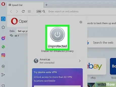 Image titled Turn on the Built‐In VPN for Opera Browser Step 8