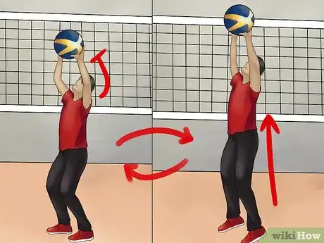 Image titled Backset a Volleyball Step 8