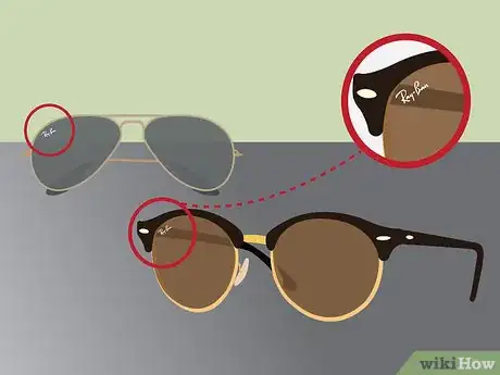 Image titled Determine Authentic Sunglasses Step 1