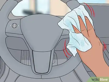 Image titled Clean a Steering Wheel Step 4