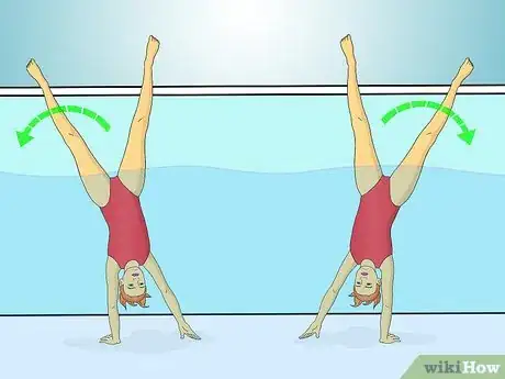 Image titled Do a Handstand in the Pool Step 11