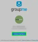 Log Into GroupMe on PC or Mac