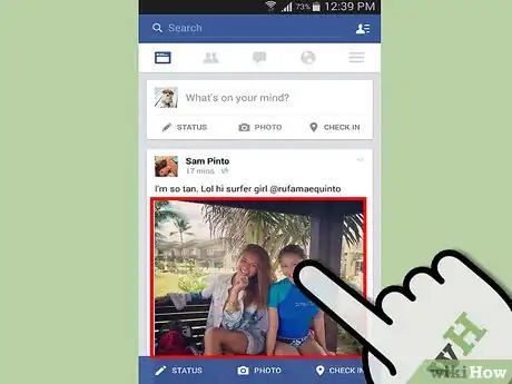 Image titled Save Facebook Photos from Android's Facebook App to SD Card Step 3