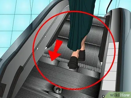 Image titled Get On and Off an Escalator Step 8