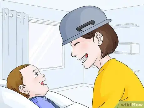 Image titled Make a Baby Laugh Step 1