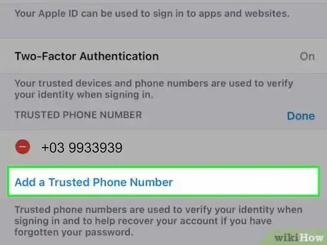 Image titled Change Your Primary Apple ID Phone Number on an iPhone Step 5