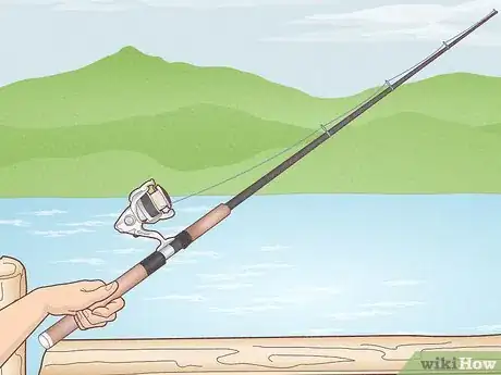 Image titled Use a Fishing Rod Step 8