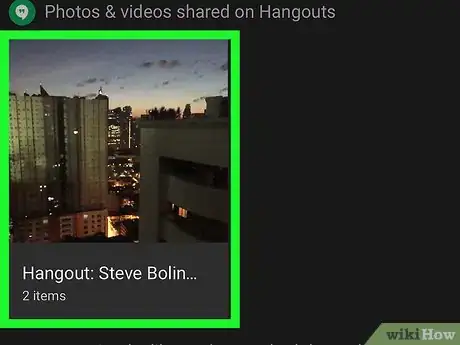 Image titled Delete Photos in Google Hangouts on iPhone or iPad Step 5