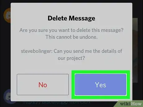Image titled Delete a Direct Message in Discord on iPhone or iPad Step 6