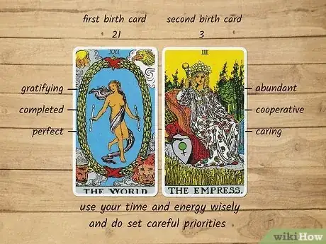 Image titled Tarot Birth Card Step 17