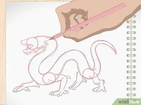 Image titled Draw a Dragon Step 17