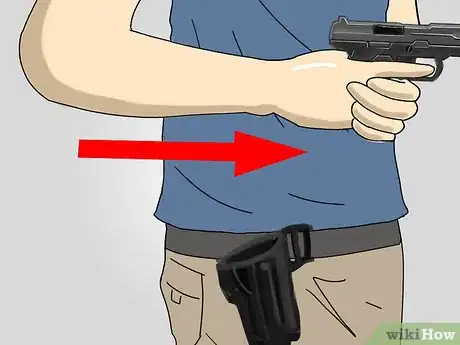 Image titled Do a Tactical Quickdraw With a Pistol Step 3Bullet3