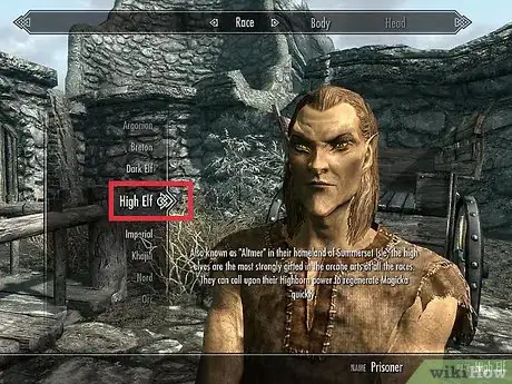 Image titled Create the Right Character for You in Skyrim Step 4